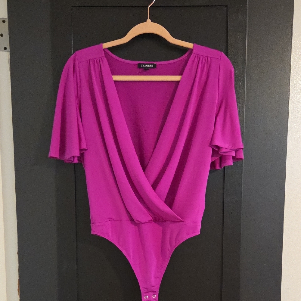 Express Flutter Sleeve Bodysuit
